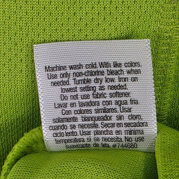 Womens Xersion Green Shirt V Neck Short Sleeve 100% Polyester Size 2X - Picture 6 of 10